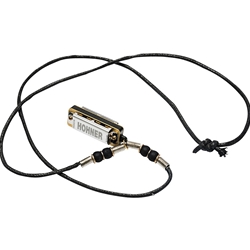 Hohner Mini Harmonica Necklace Black M38N-BL
