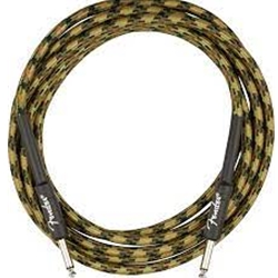 Fender Pro 10' Instrument Cable Woodland Camo 0990810176