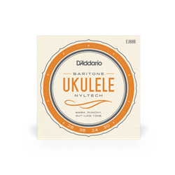 D'addario D'Addario EJ88B Nyltech Ukulele Strings, Baritone