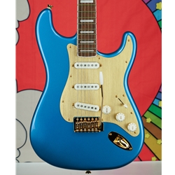 Squier 40th Anniversary Stratocaster Gold Edition
Laurel Fingerboard, Gold Anodized Pickguard, Lake Placid Blue 0379410502