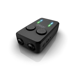 IK Multimedia iRig Pro Duo I/O 2-channel Audio/MIDI Interface for iOS, Android, and Mac/PC IRIGPRODUO