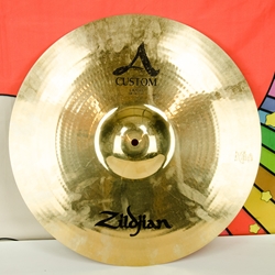 Used Zildjian A Custom 18" Crash Cymbal ISS21801