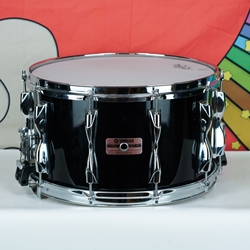 1985 Yamaha SD980RP Recording Custom 8x14 Snare Drum - Piano Black Lacquer, Japan ISS22237