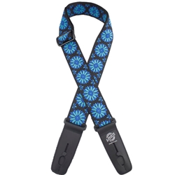 Lock-it Lock-It 2" Jaquard Blue Flowers LIS-303-J10