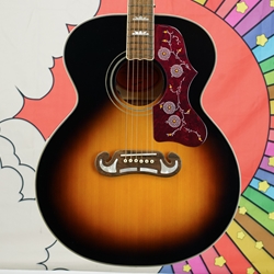 Epiphone J-200 Acoustic Guitar - Aged Vintage Sunburst Gloss IGMTJ200AVSGH1