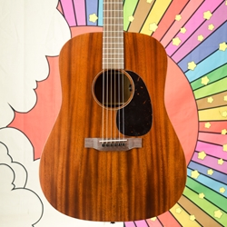 Martin D15E Acoustic Electric Guitars with Martin E1 Pickup, Tuner & Gig Bag