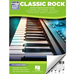 Hal Leonard Classic Rock – Super Easy Songbook 00287526