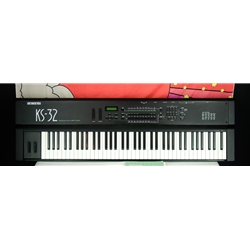 Used Ensoniq KS-32 Weighted Action MIDI Studio Piano ISS23198
