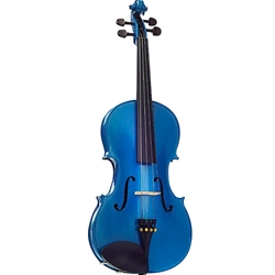 Stentor Harlequin 16" Viola Outfit, case, bow, Blue 1441QBU