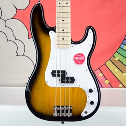 Squier Sonic® Precision Bass®, Maple Fingerboard, White Pickguard, 2-Color Sunburst 0373902503