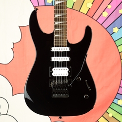 Used Jackson DK3XHSS - Black Electric Guitars, Locking Tremolo ISS24252