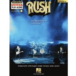 Hal Leonard Rush Deluxe Guitar Play-Along Volume 26 HL00347952