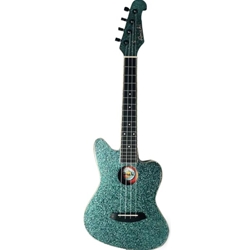 Amahi Tenor Ukulele - Turquoise Glitter with pickup UK001TEQGR