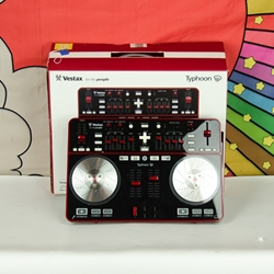 Used Vestax Typhoon USB DJ MIxer, Box ISS24828