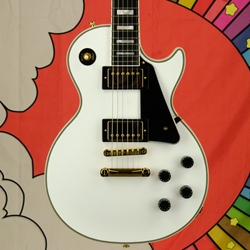 Epiphone Les Paul Custom Inspired By Gibson Custom Shop, Alpine White, Hardcase ECLPCAWGH1