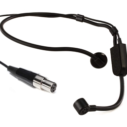Shure Headset Condenser Microphone Connector for use with Shure Wireless Systems (PGA31-TQG