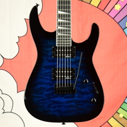 Jackson JS Series Dinky® JS20 DKQ 2PT, Amaranth Fingerboard, Transparent Blue Burst 2910211586