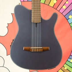 Ibanez FRH10N-IBF, Indigo Blue Flat, Thinbody Classical Acoustic Electric
