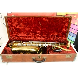 Vintage 50's Martin Indiana Tenor Saxaphone w/case ISS26310