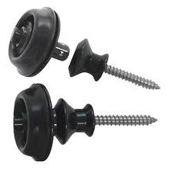 Dunlop Strap Locks Black - Pair 7948