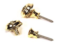 Dunlop Strap Locks Gold  - pair 7949