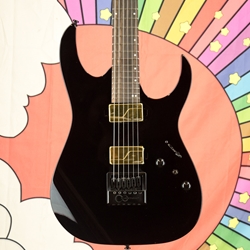 Ibanez Axe Design Lab RGR52ET Electric Guitar - Black, Evertune Bridge