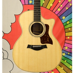 Taylor 314CE Studio Acoustic Electric Guitar, Carry Bag 314CESTUDIO