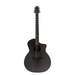 KlOS Klos Grand Cutaway Full Carbon Deluxe Acoustic Electric Guitar with Fishman X_GC_DAE