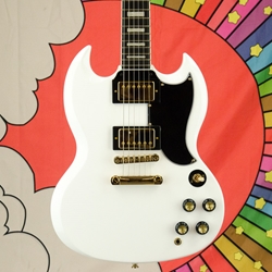 Epiphone SG Custom (2-Hum, Incl. Premium Gig Bag), Alpine White EIGSGCAWGH1