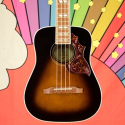 Epiphone Hummingbird Studio Tenor Ukulele (Solid Top; Passive Pickup; Incl. Gig Bag), Vintage Sunburst EUHTTSNH1
