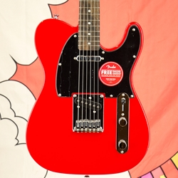 Squier Sonic Telecaster, Laurel Fingerboard, Black Pickguard, Torino Red 0373451558