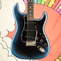 Used Fender American Professional II Electric Guitar - Dark Night  finish w/case ISS28099