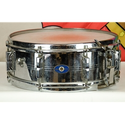 Used 1960's Leedy Shelly Manne 391 COB 5" x 14" Snare, Blue Badge, Slingerland ISS28120
