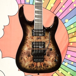 Jackson JS Series Dinky® JS32 DKAP, Amaranth Fingerboard, Transparent Black Burst 2918824557