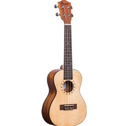 Amahi PGUK225S Penguin Ukulele, Spruce Top, Mahogany Back & Sides