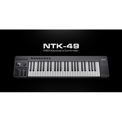 NuX 49-key USB-powered MIDI controller NTK-49