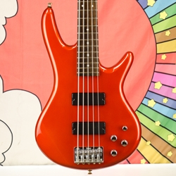 Used Ibanez GSR205 5-String Bass - Roadster Orange ISS28455