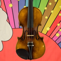 Vintage 1954 ER Pfretzschner Stradivarius Copy Scherl & Roth Adjusted A211 3/4 Violin Outfit, New Bow & Case SRA211