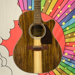 Ibanez PC50WSCE Acoustic-Electric Guitar, Open-pore Brown PC50WSCEOPB