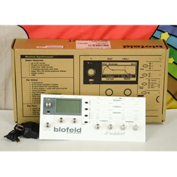 Used Waldorf Blofeld Desktop Synthesizer, White w/ Box, ISS28865