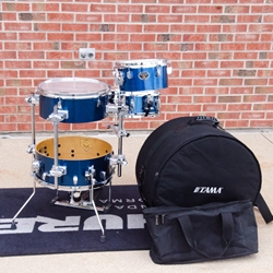 Used Tama Silverstar Cocktail Jam Kit & Carry Bag ISS28815
