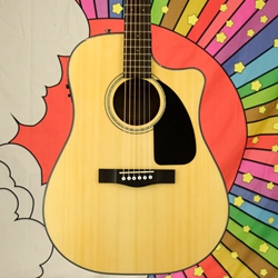 Used Fender CD60CE Acoustic Dreadnought w/ Hard Case ISS28945