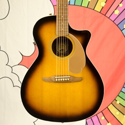 Used Fender NEWPORTER PLAYER, SUNBURST Acoustic Electric Guitar ISS29033