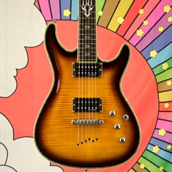 2005 Ibanez SZ720FM Electric Guitar w/ gigbag - Dark Amber Sunburst ISS28971