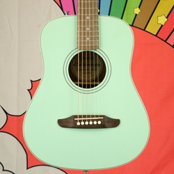 Fender California Standard Redondo™ Mini with Bag, Spruce Top, Surf Green Green w/bag 0974101157