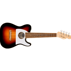 B-Stock Fender Fullerton Tele® Uke, Walnut Fingerboard, White Pickguard, 2-Color Sunburst 0970513503