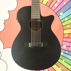 Ibanez AEG721 7-String Acoustic/Electric, Black Out (Rep. Sample) AEG721-BOT