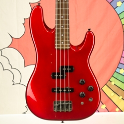Used Fender 80's Power Jazz Bass Special, Made In Japan, Candy Apple Red ISS29544