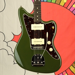 Fender "Limited Edition" Vintera II '50s Jazzmaster, Rosewood Fingerboard, Olive w/ Gig Bag 0149110398