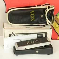 Used 90's Vox V847 Made in USA Wah Pedal w/ Box & Carry Bag ISS29763